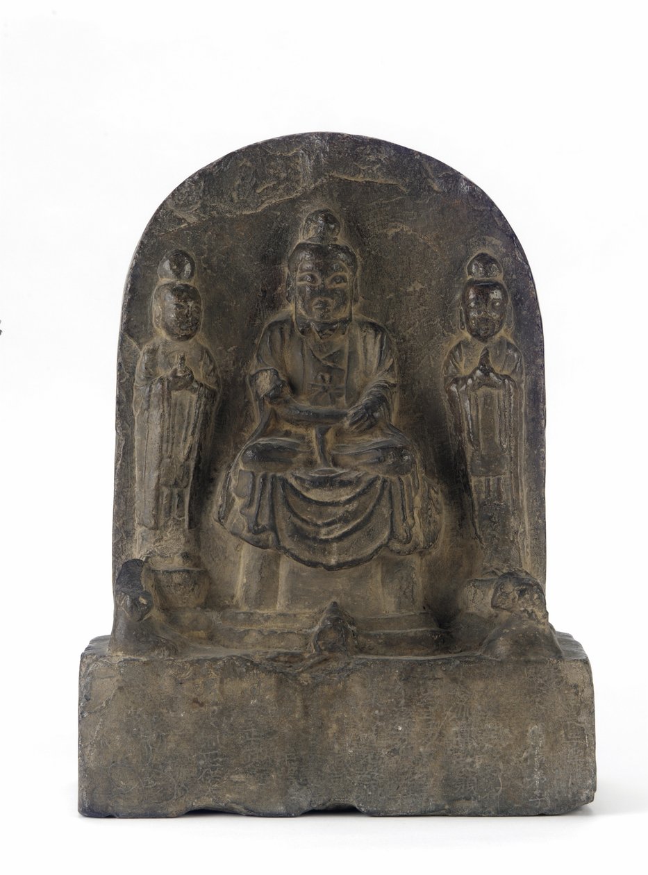 Daoistische Trinität, 703 von Tang Dynasty Chinese School