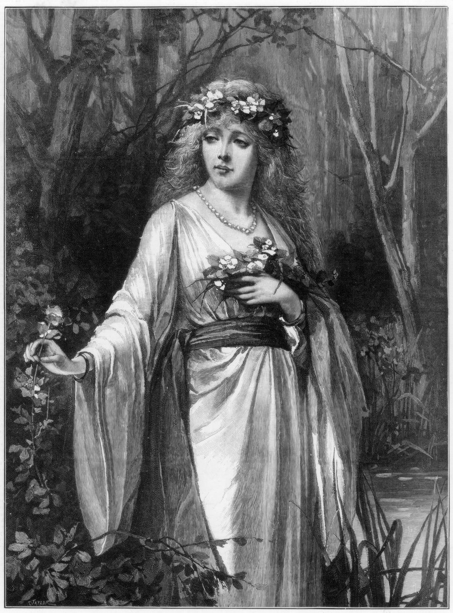 Ophelia, 1892 von Taylor