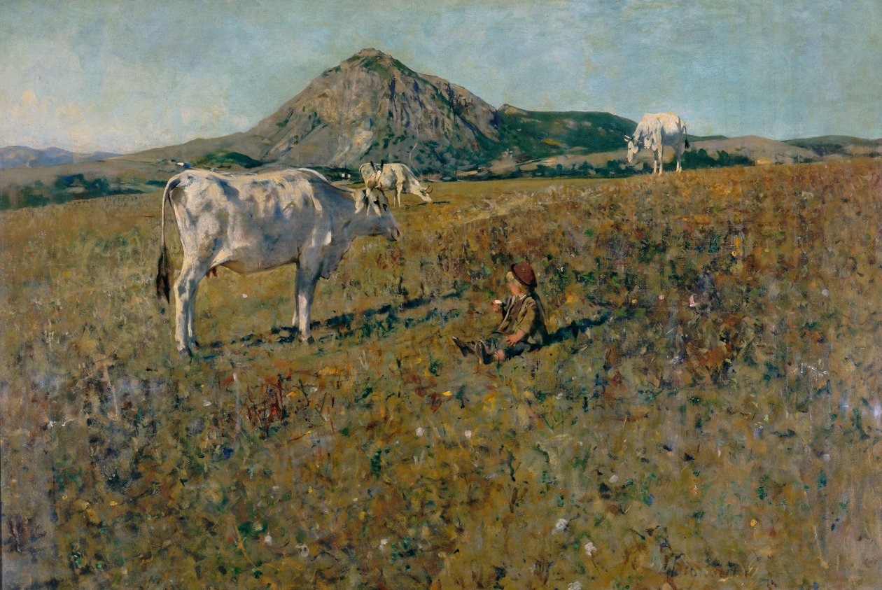 Weide in Pietramala von Telemaco Signorini