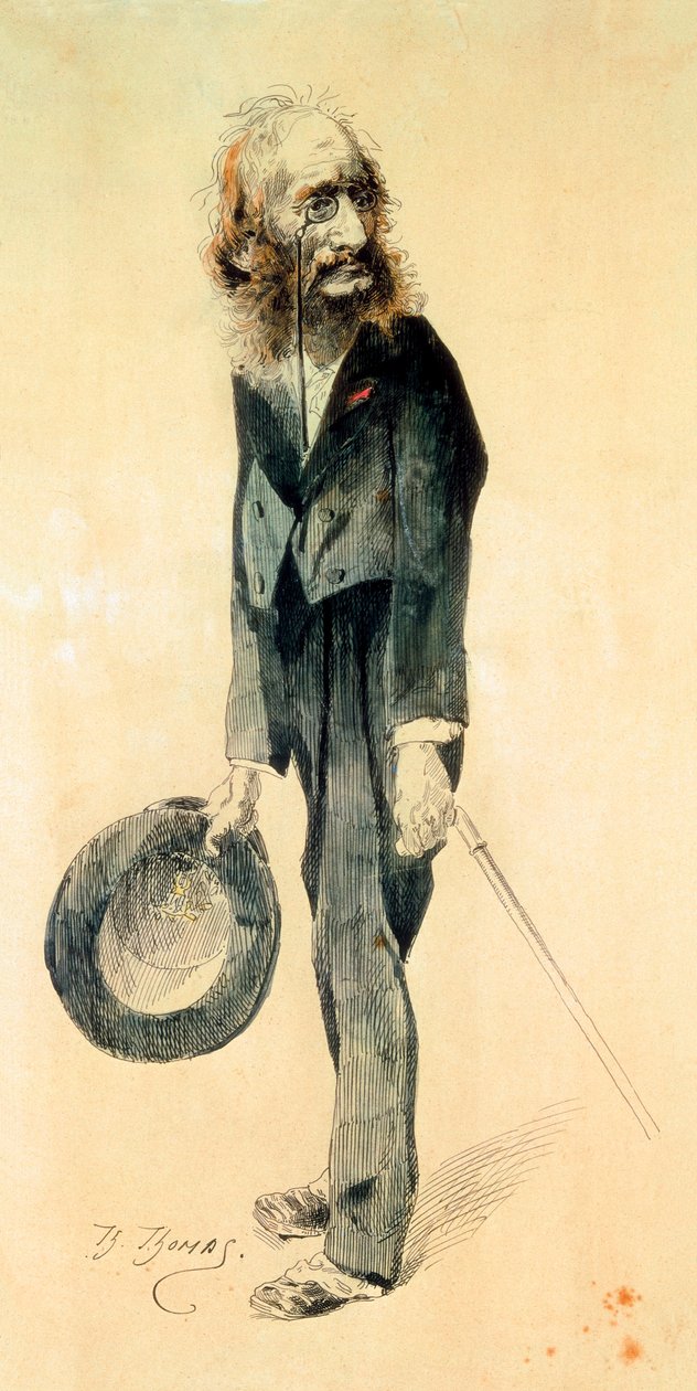 Porträt von Jacques Offenbach von Th. Thomas