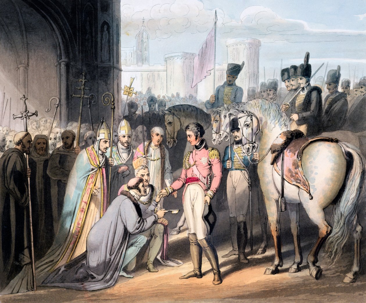 Befreiung von Madrid, 6. August 1812, 1819 von Thales Fielding