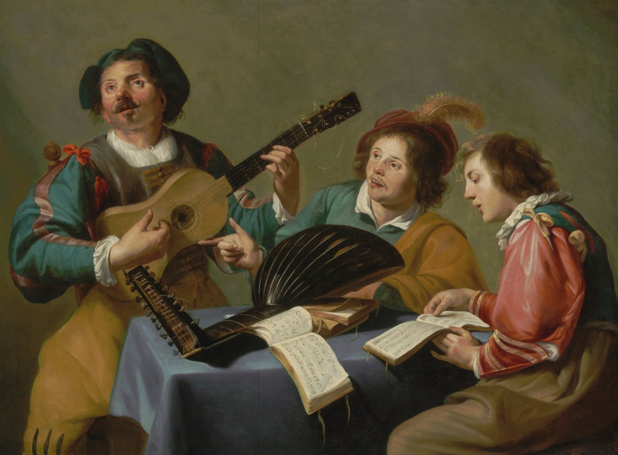 Ein musikalisches Konzert von Theodoor Rombouts
