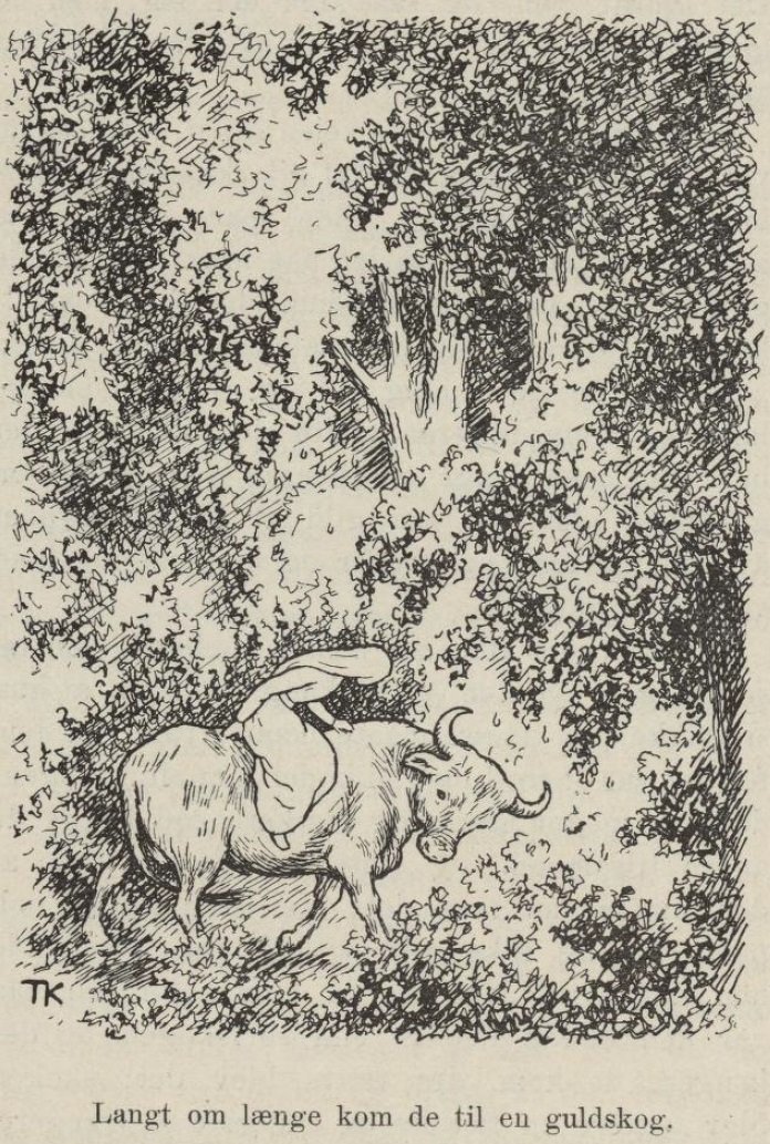 Kari Trstakk (Katie Woodencloak) von Theodor Kittelsen