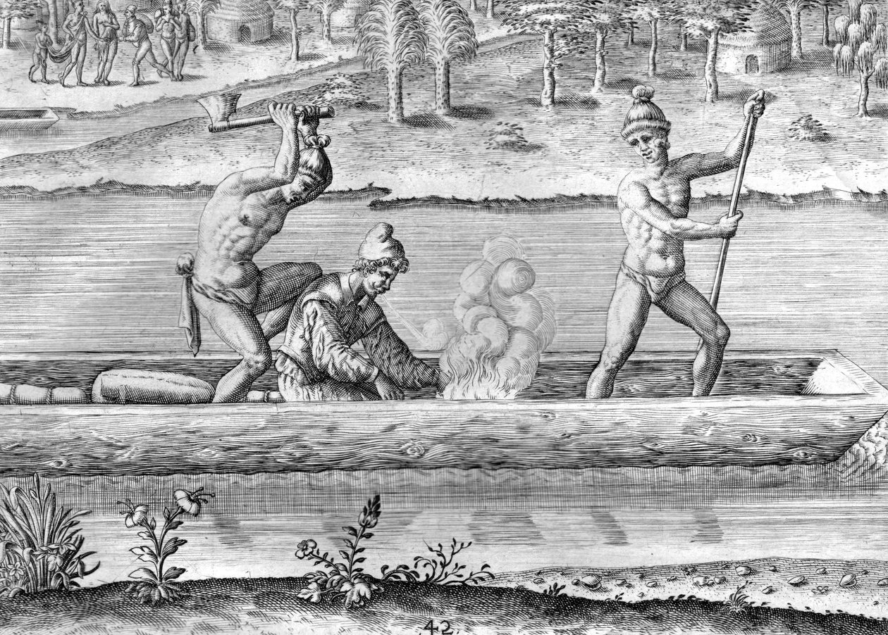 Mord an Pierre Gambia von Theodor de Bry