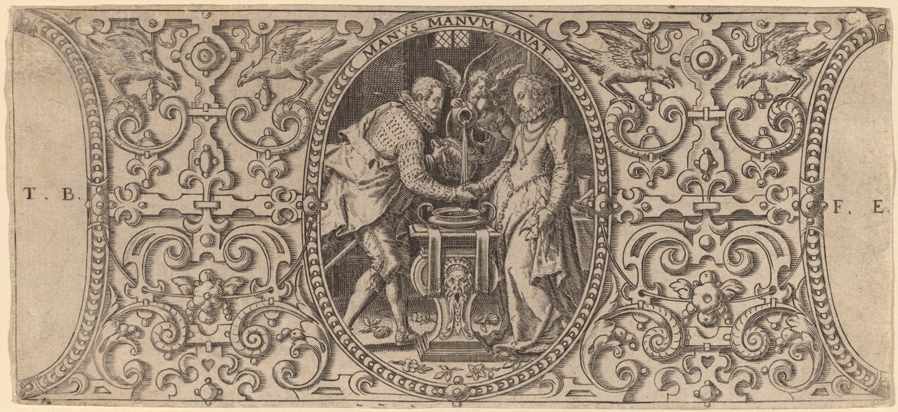 Ornament von Theodor de Bry