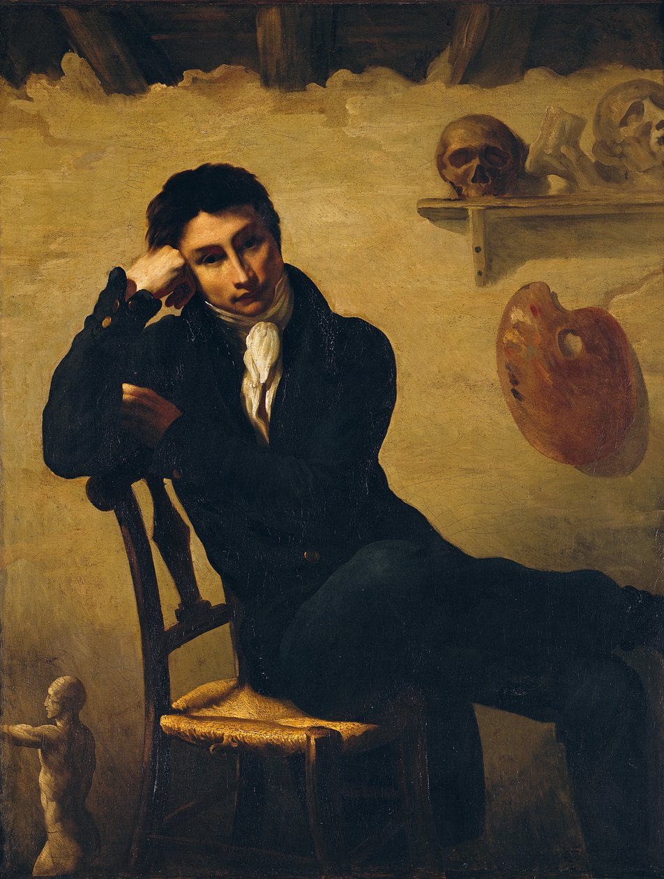 Porträt eines Künstlers in seinem Atelier von Theodore Gericault