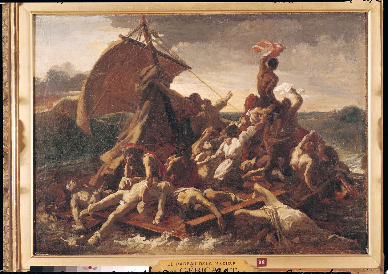 Studie für Das Floß der Medusa, 1819 von Theodore Gericault