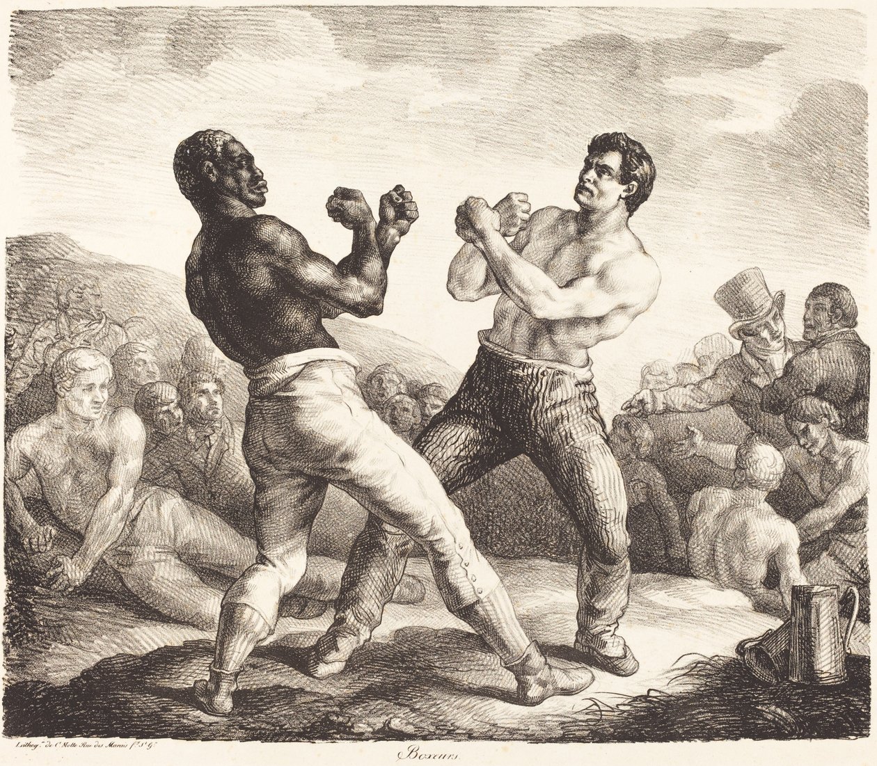 Boxer von Theodore Gericault