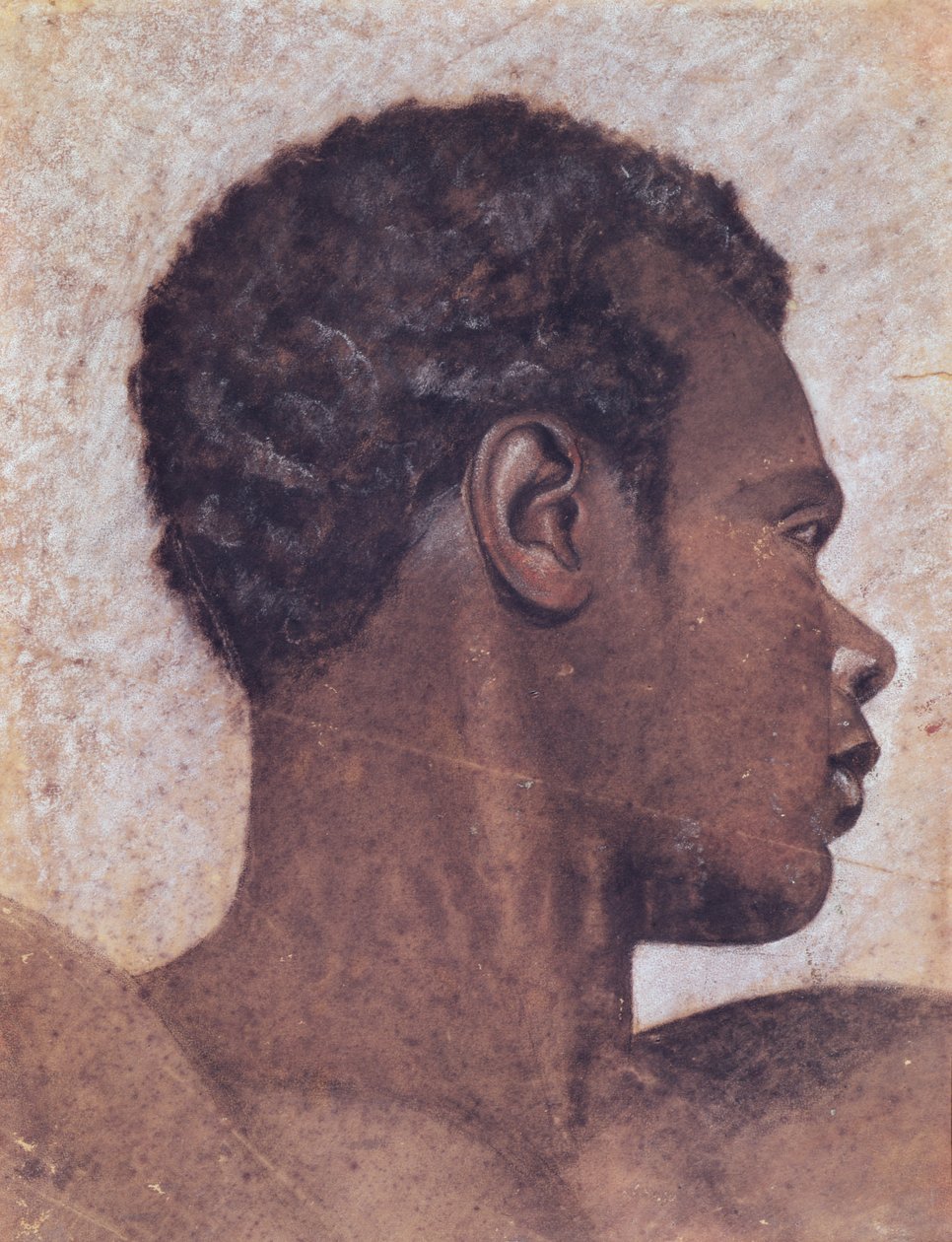 Kopf einer schwarzen Person von Theodore Gericault