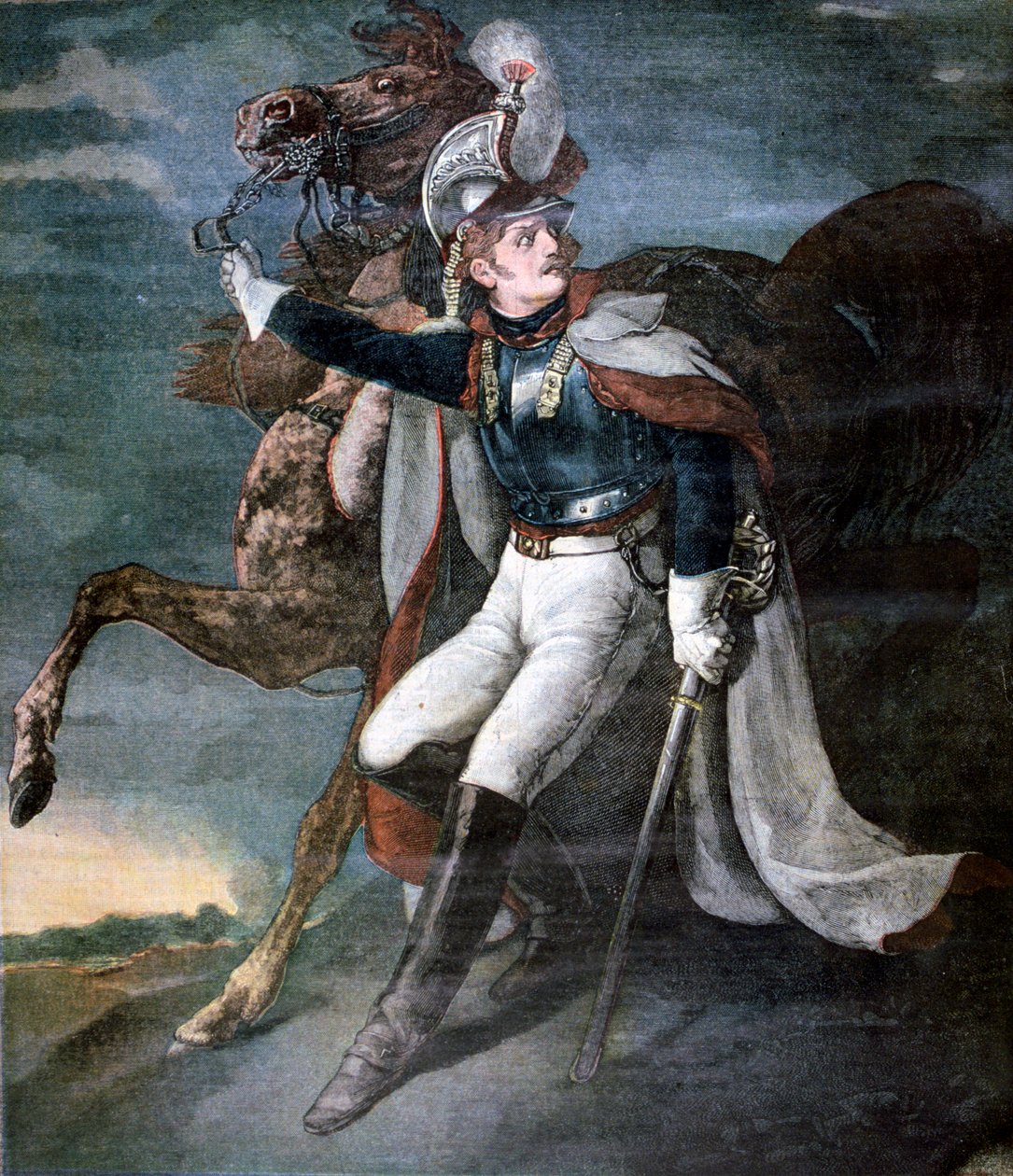 Der verwundete Kürassier, 1893 von Theodore Gericault