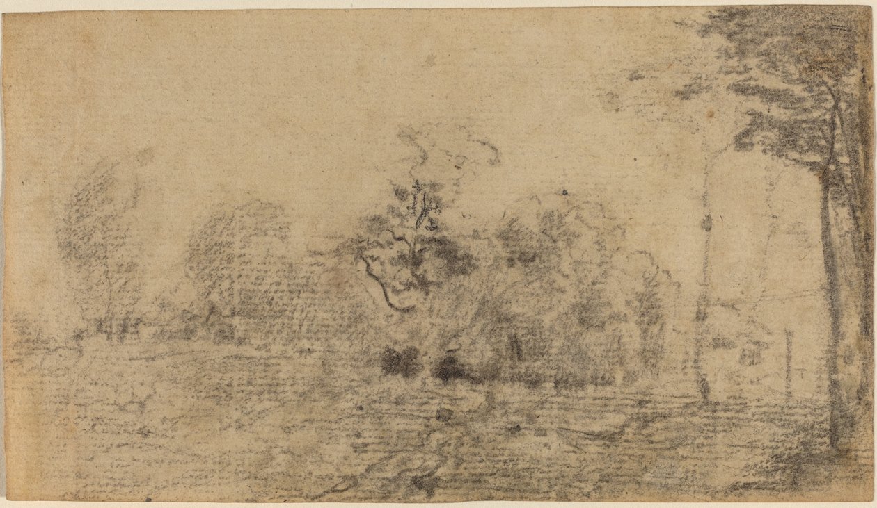 Landschaft II von Theodore Rousseau