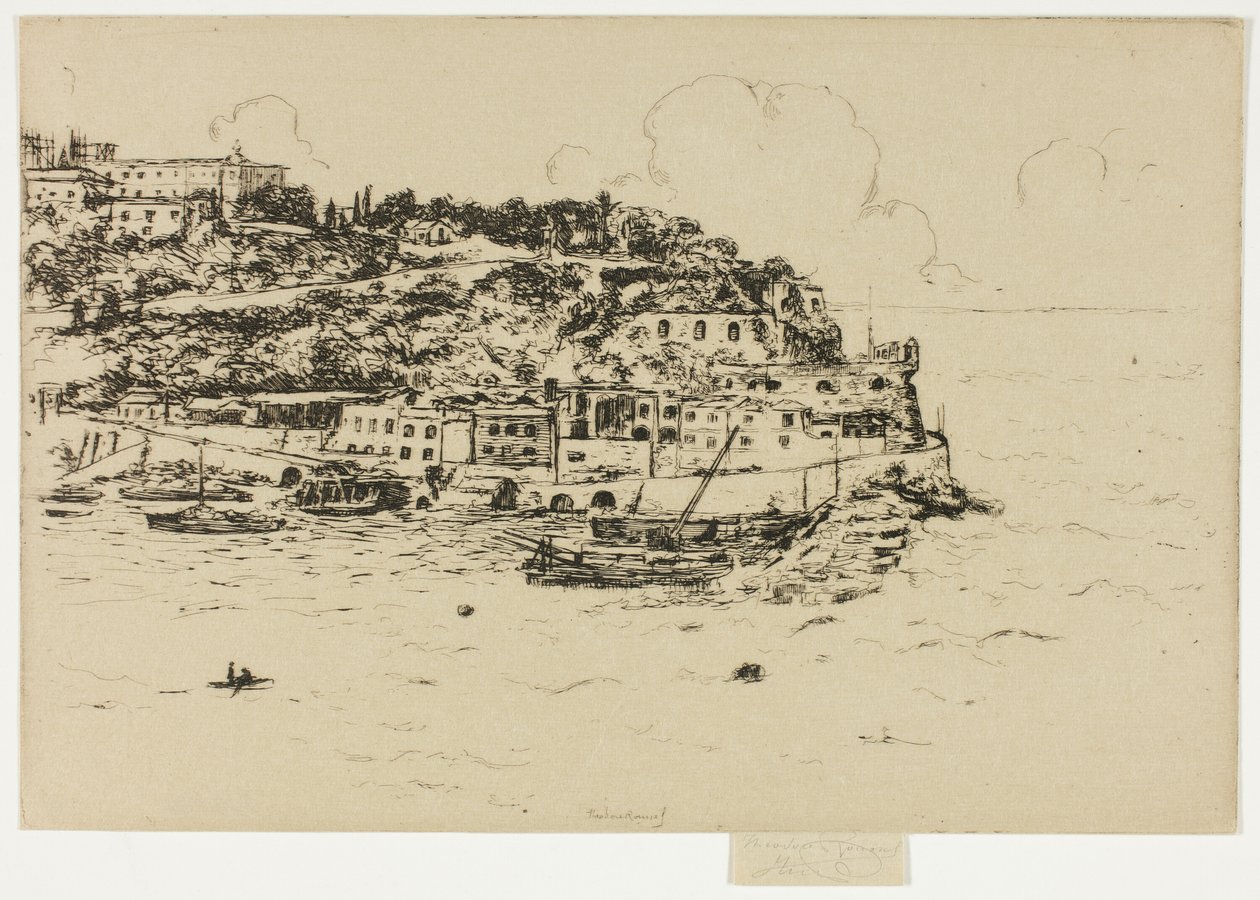 Monaco von La Condamine, Monte Carlo von Theodore Roussel