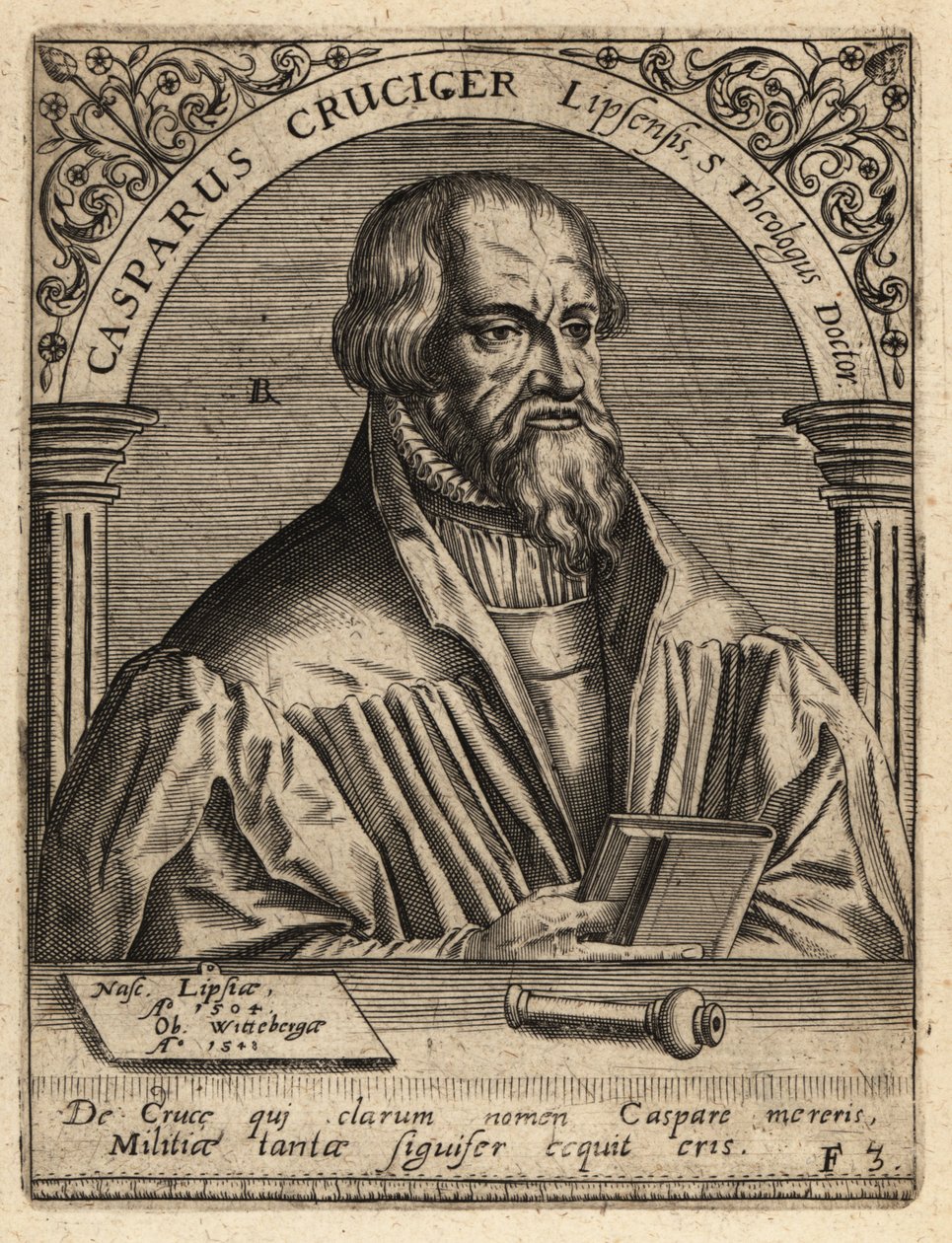 Caspar Creuziger von Theodore de Bry