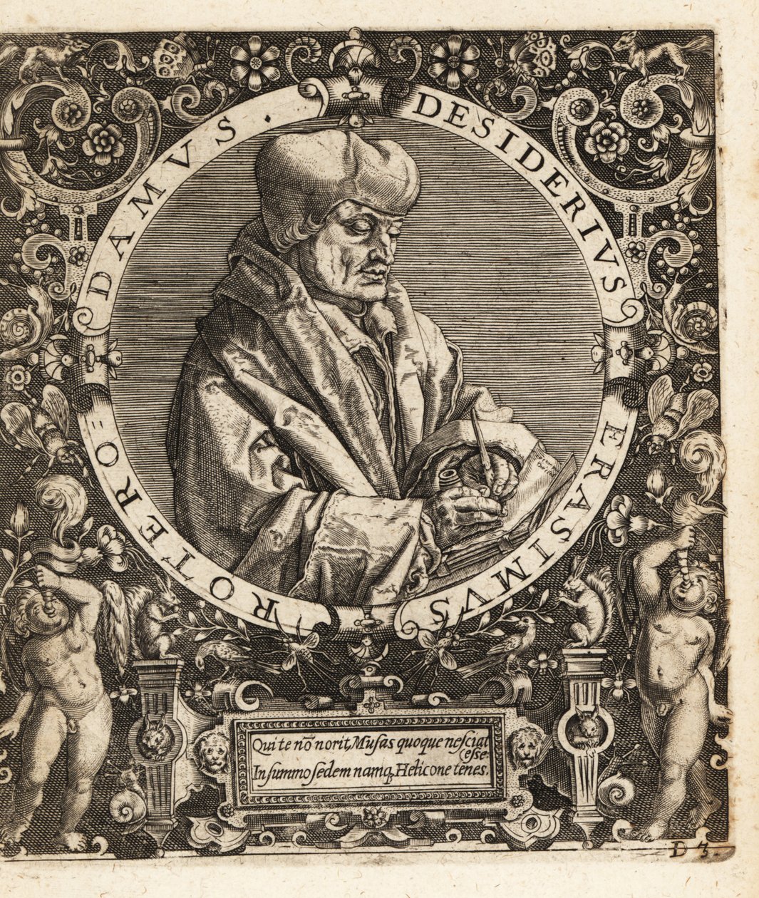 Erasmus von Rotterdam von Theodore de Bry