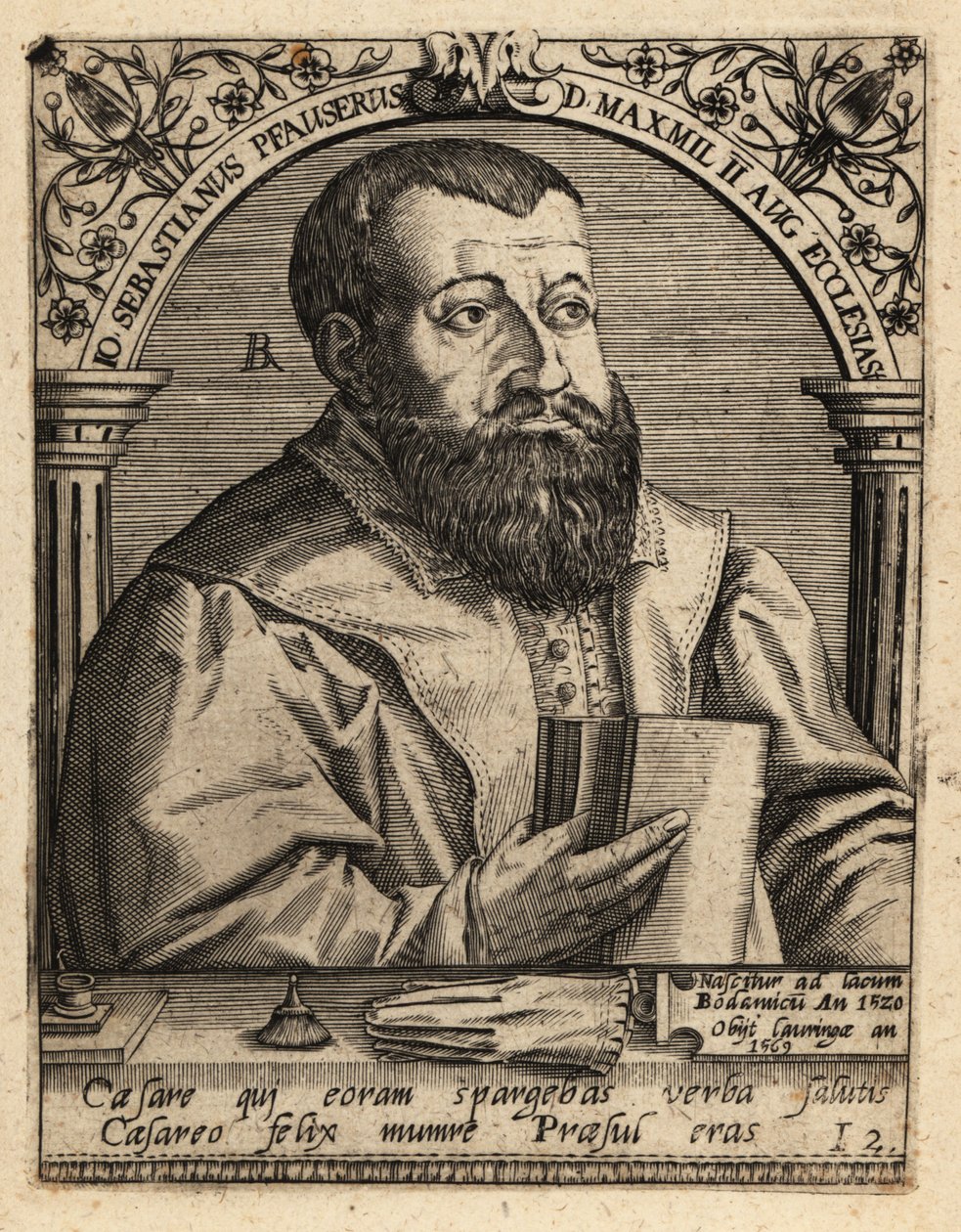 Johann Sebastian Pfauser von Theodore de Bry
