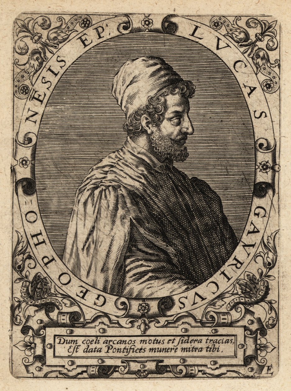 Luca Gaurico von Theodore de Bry