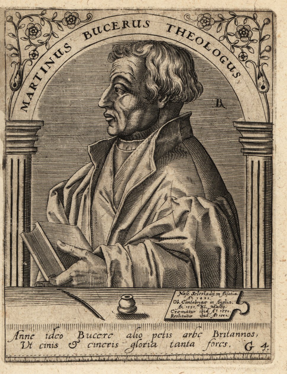 Martin Bucer von Theodore de Bry