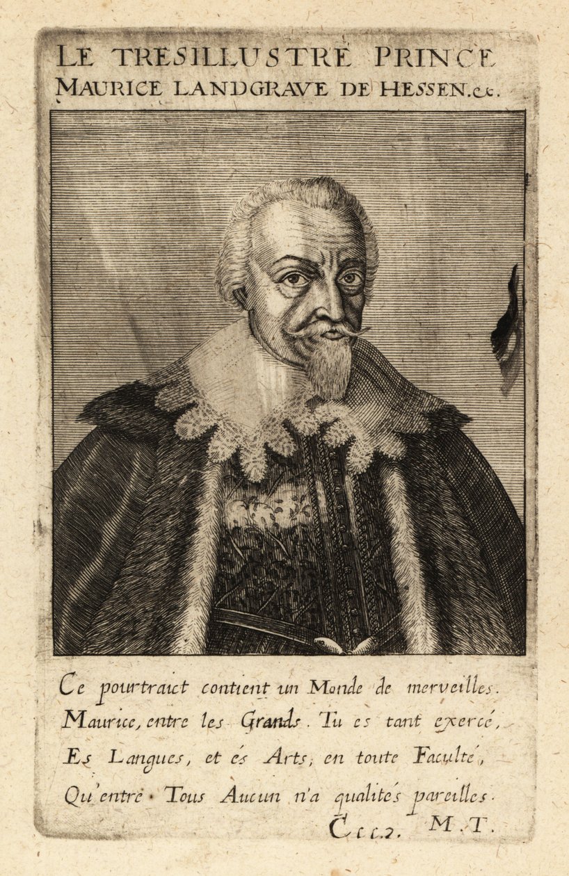 Moritz von Hessen-Kassel von Theodore de Bry
