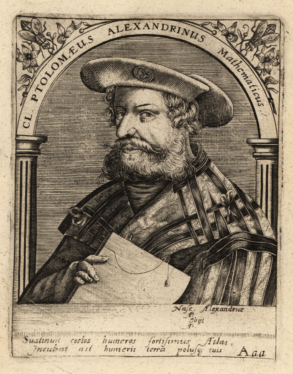 Nicolaus Germanus, deutscher Kartograph von Theodore de Bry