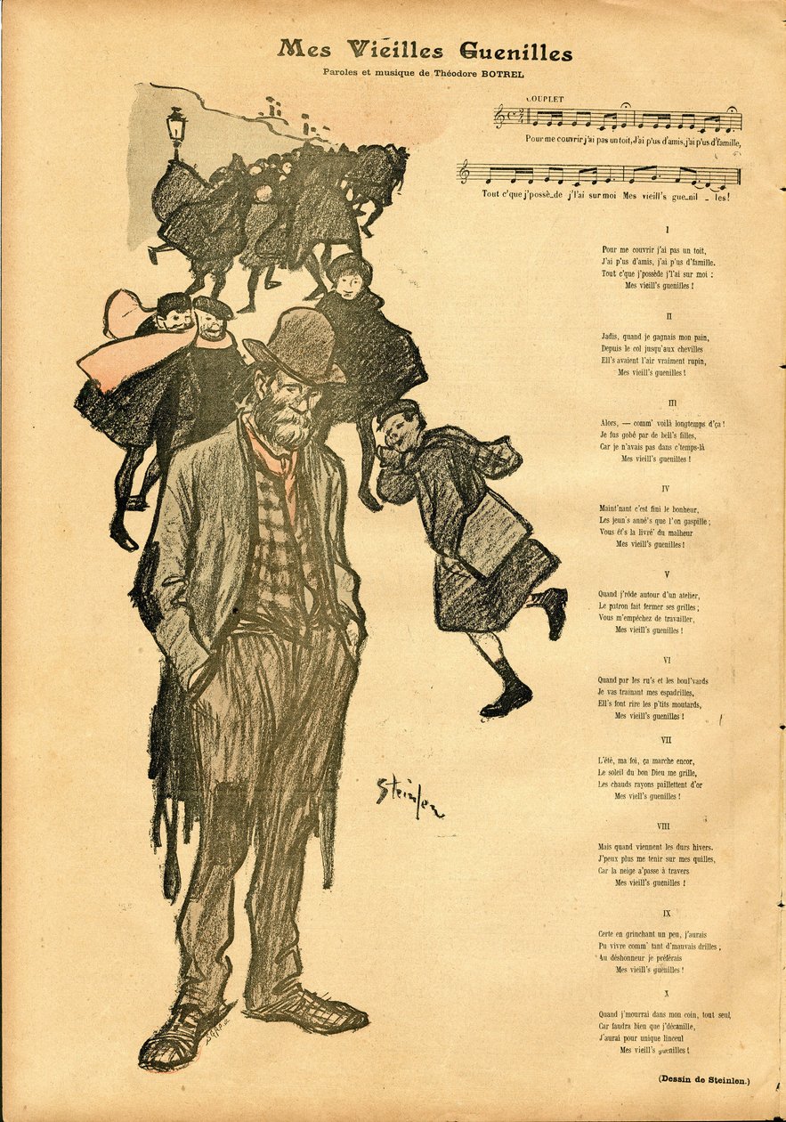 Gil Blas von Théophile Alexandre Steinlen