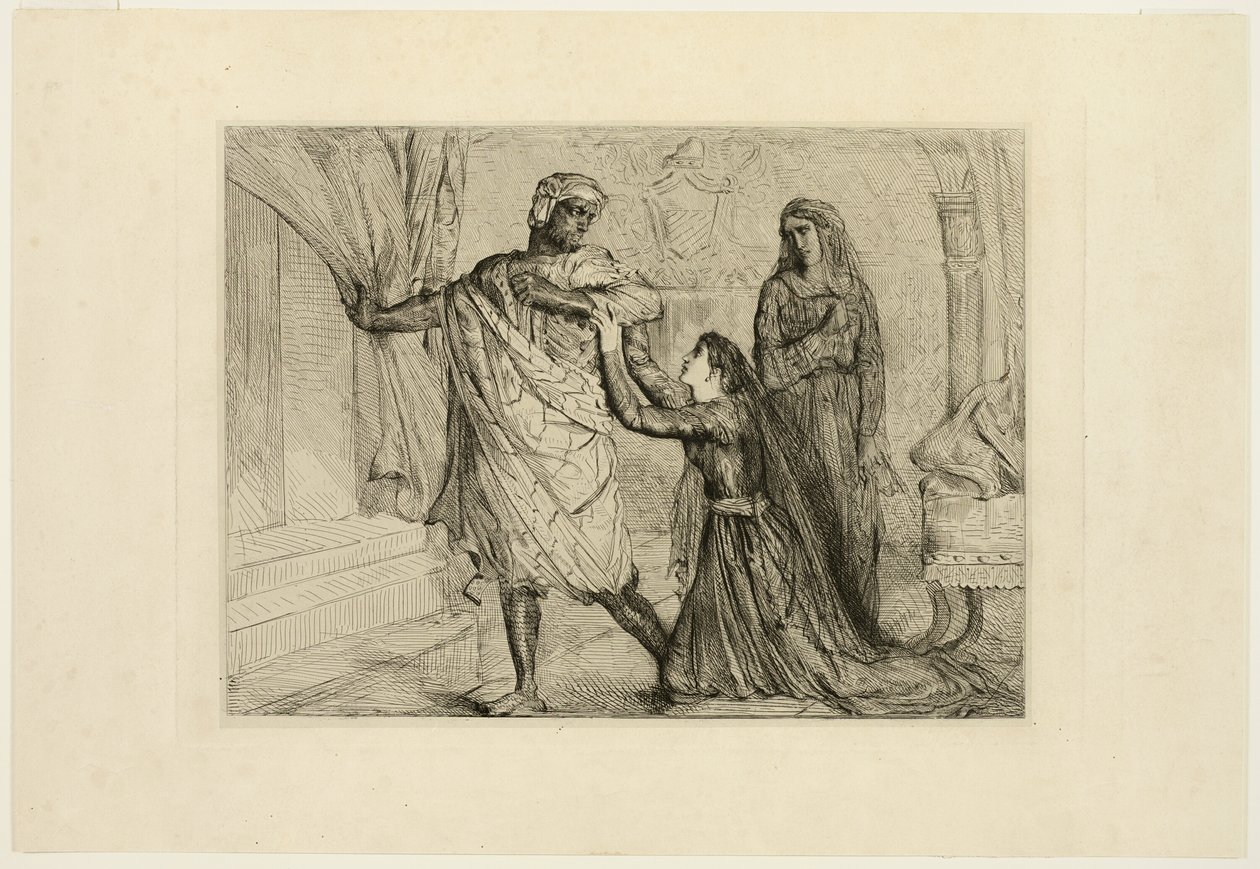 Fort!, Platte sieben aus Othello von Théodore Chassériau