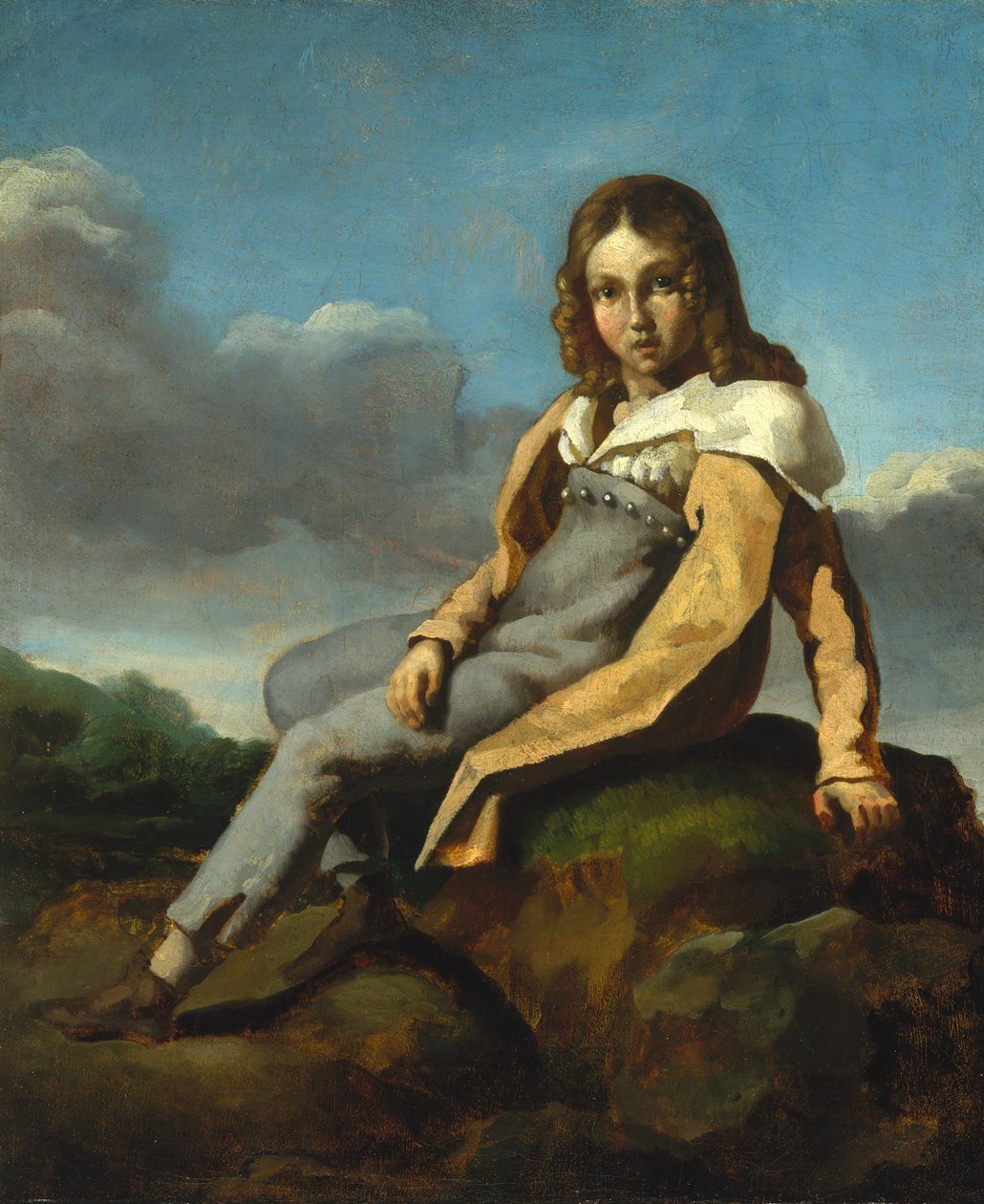 Alfred Dedreux als Kind von Theodore Gericault