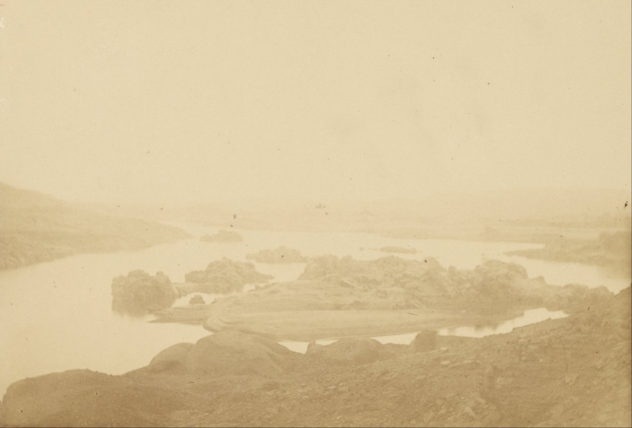 Ägyptische Landschaft von Théodule Devéria