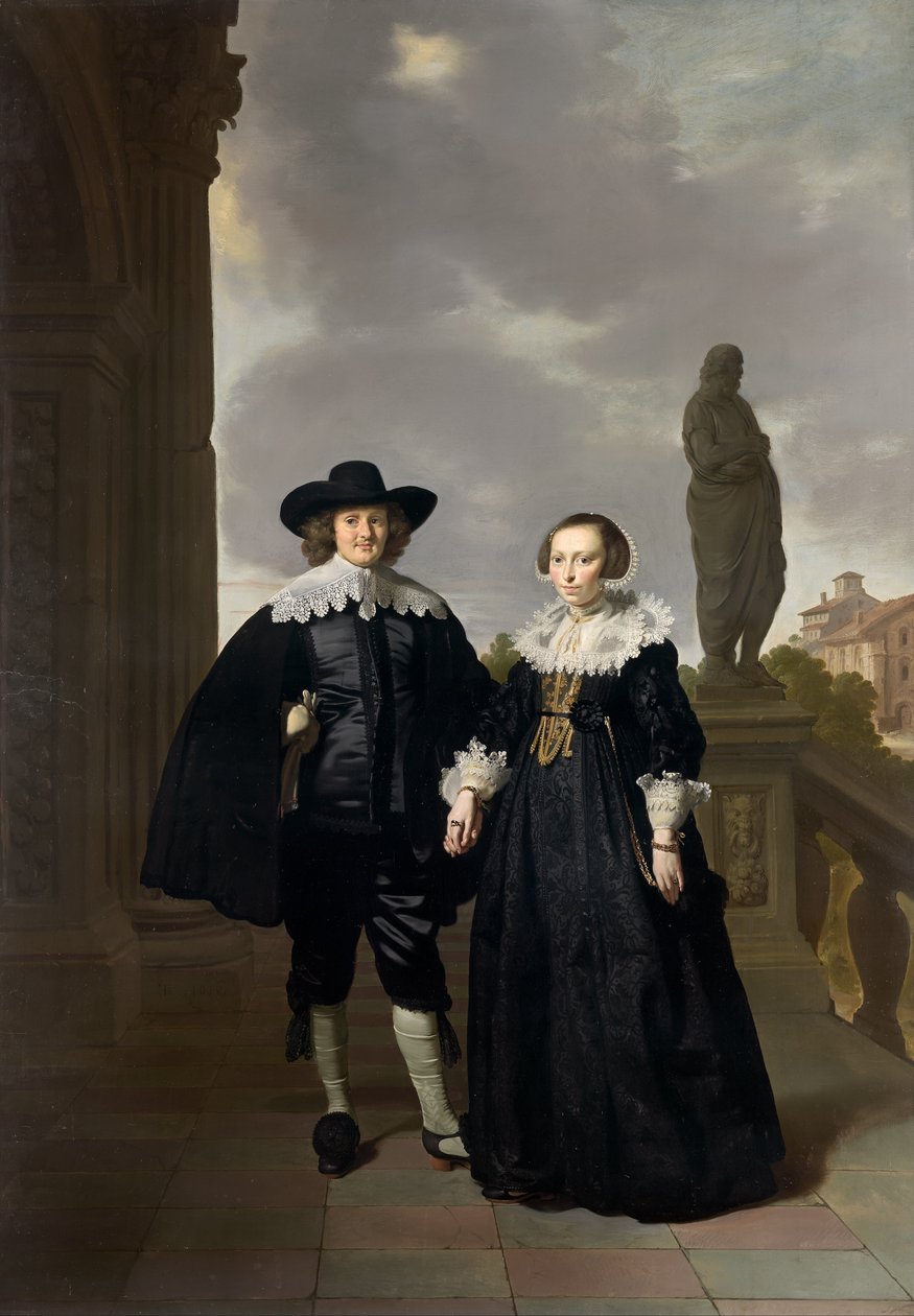Frederick van Velthuysen und seine Frau Josina von Thomas de Keyser