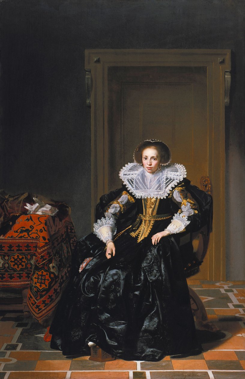Porträt einer Dame von Thomas de Keyser