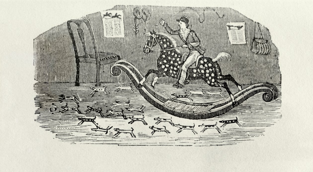 Ein junger Gentleman-Sportler von Thomas Bewick