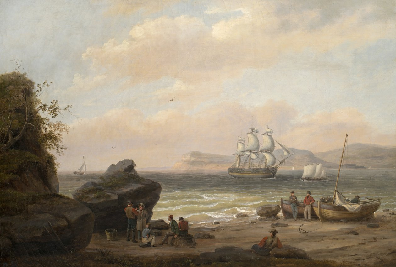 Meeresansicht, 1835 von Thomas Birch