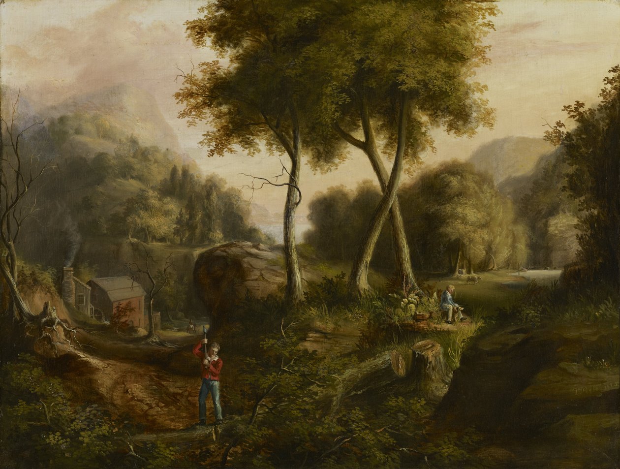 Landschaft von Thomas Cole