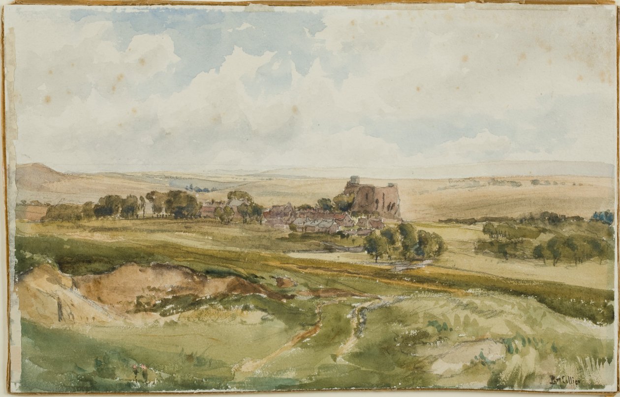 Bowes Castle, Yorkshire von Thomas Collier