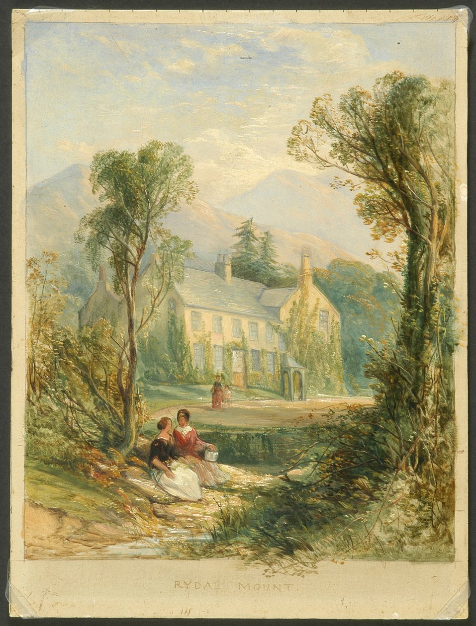 Rydal Mount, ca. 1840-7 von Thomas Creswick