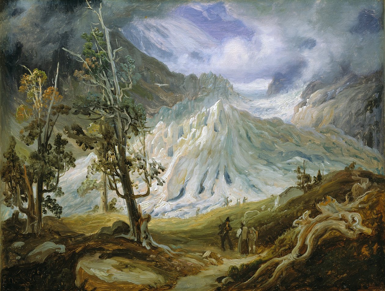 Der Grindelwaldgletscher von Thomas Fearnley