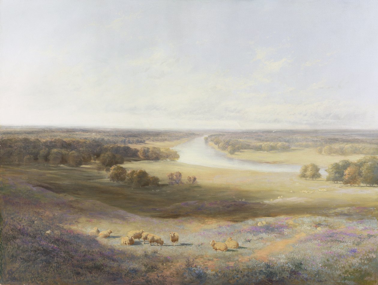 Ansicht von Richmond von Thomas Francis Wainewright