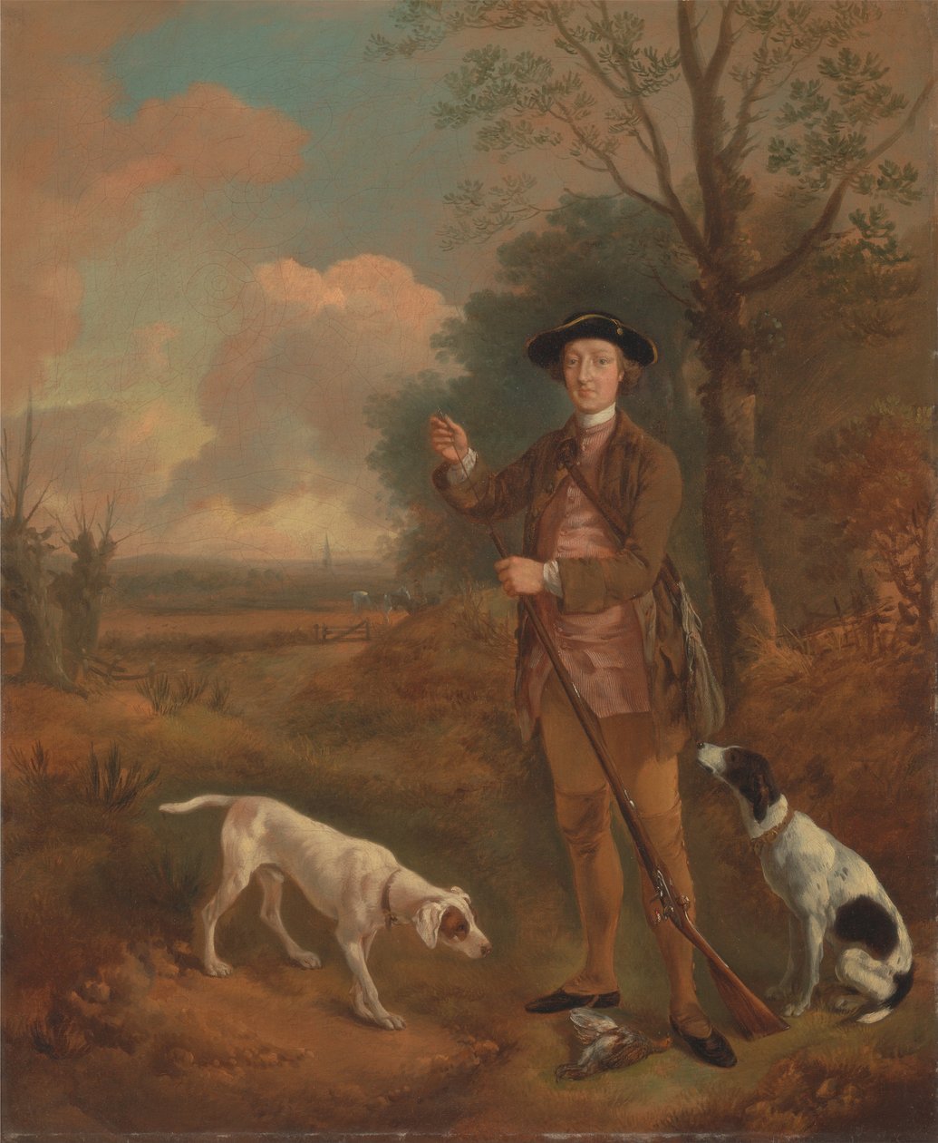 Major John Dade aus Tannington, Suffolk von Thomas Gainsborough