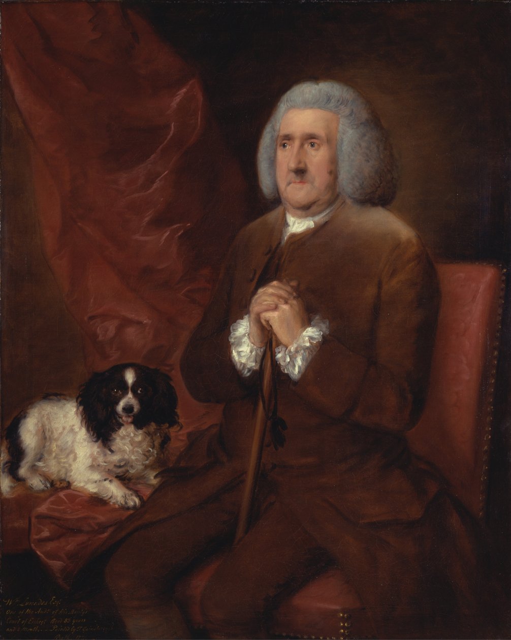William Lowndes, Rechnungsprüfer des Hofes seiner Majestät von Thomas Gainsborough