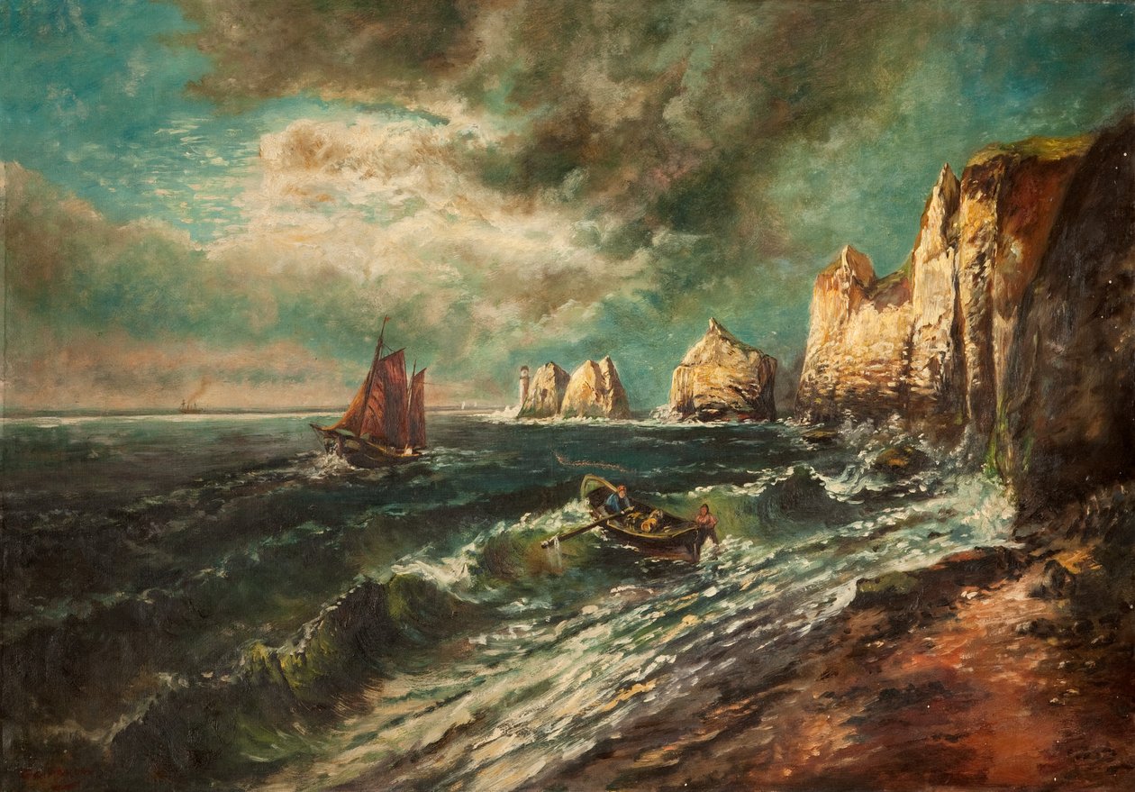 Die Nadeln, Isle of Wight von Thomas Grimshaw