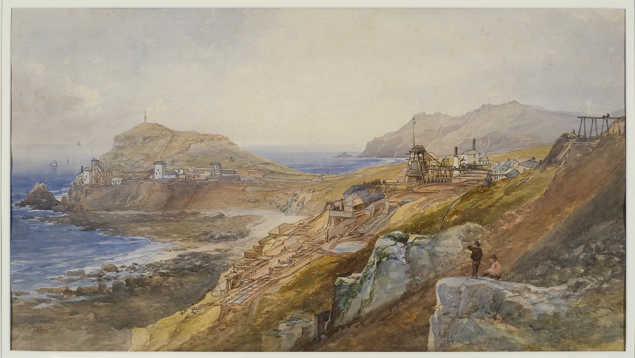 St Just United Mines, ca. 1870 von Thomas Hart