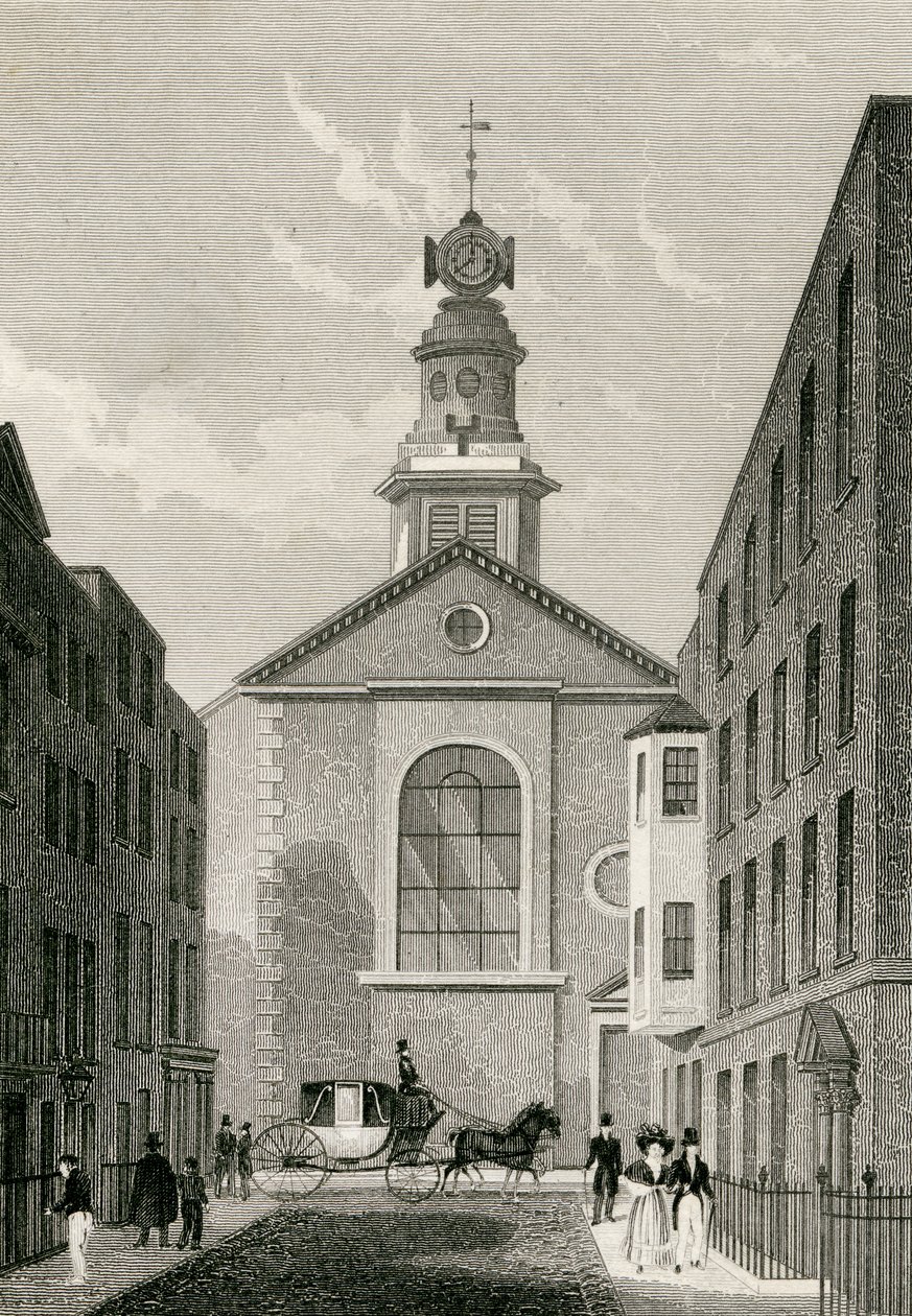 St. Annes Soho von Thomas Hosmer after Shepherd