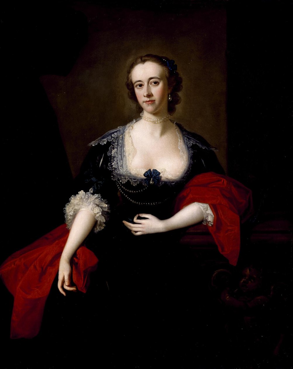 Miss Alicia Macartney von Thomas Hudson