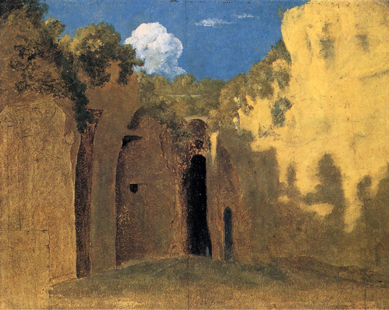 Die Grotte von Posillipo, 1782 von Thomas Jones