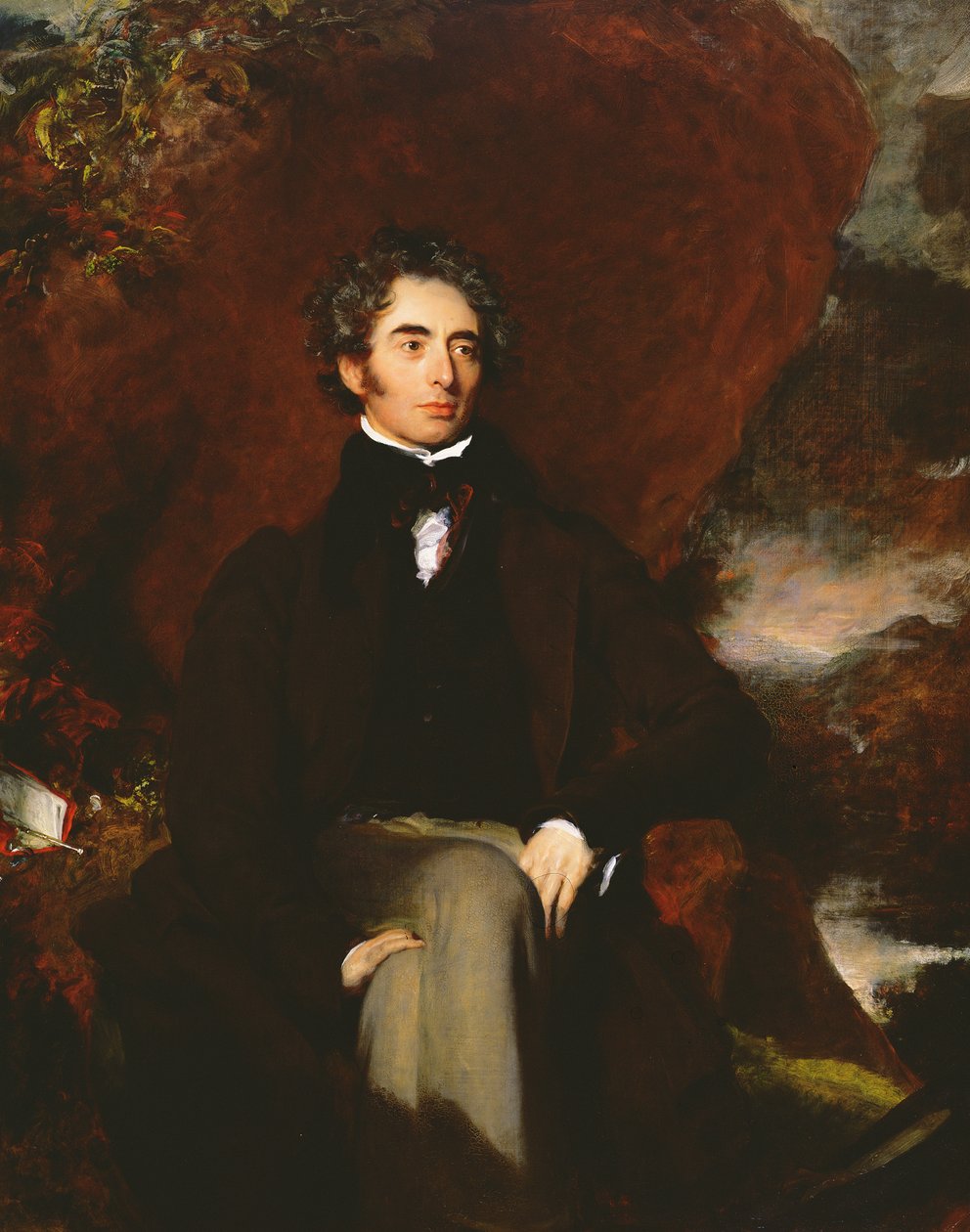 Porträt von Robert Southey (1774-1843), englischer Dichter und Schriftsteller von Thomas Lawrence