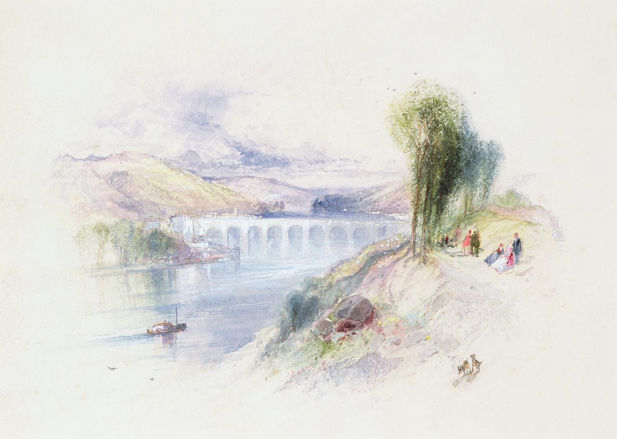 Der Fluss Schuylkill von Thomas Moran