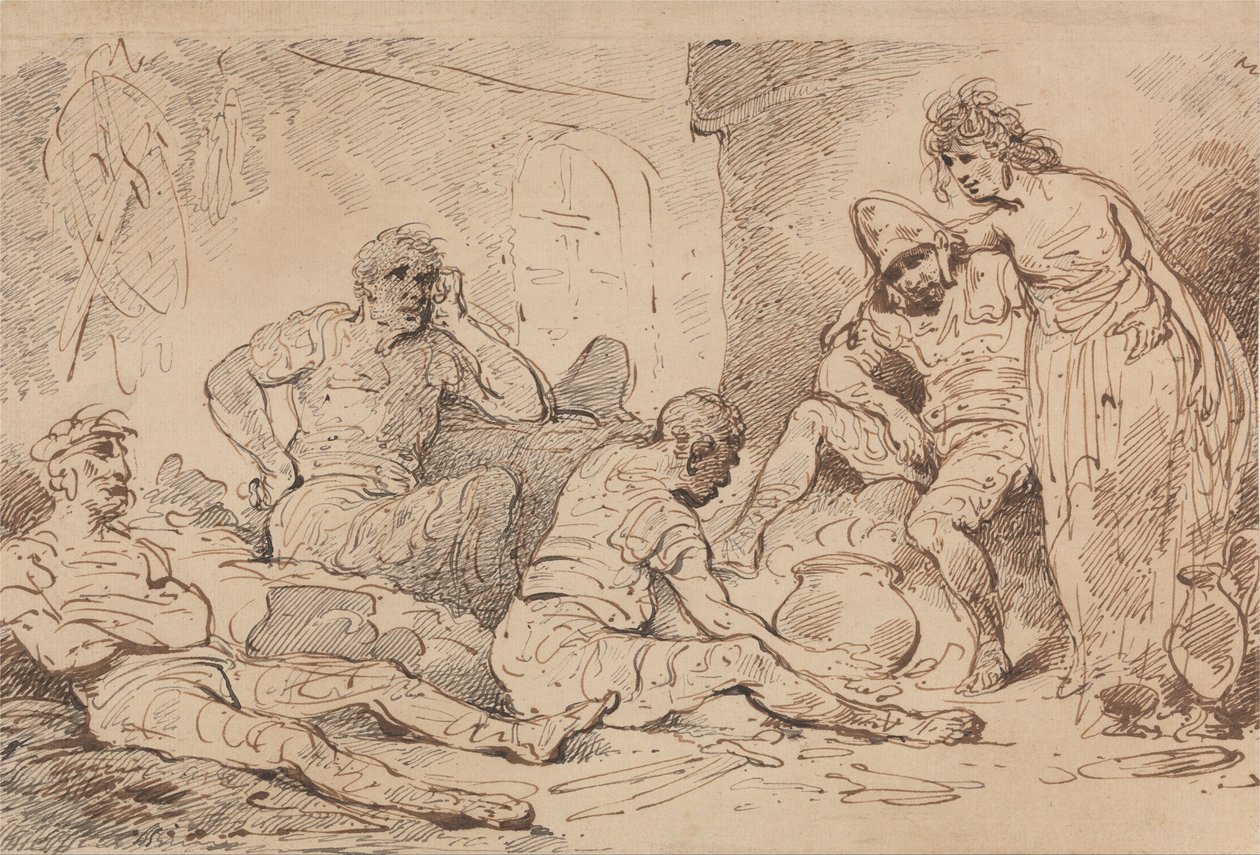 Banditen von Thomas Rowlandson