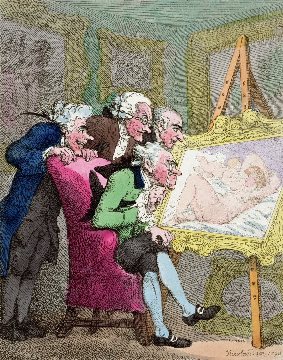 Die Kenner von Thomas Rowlandson