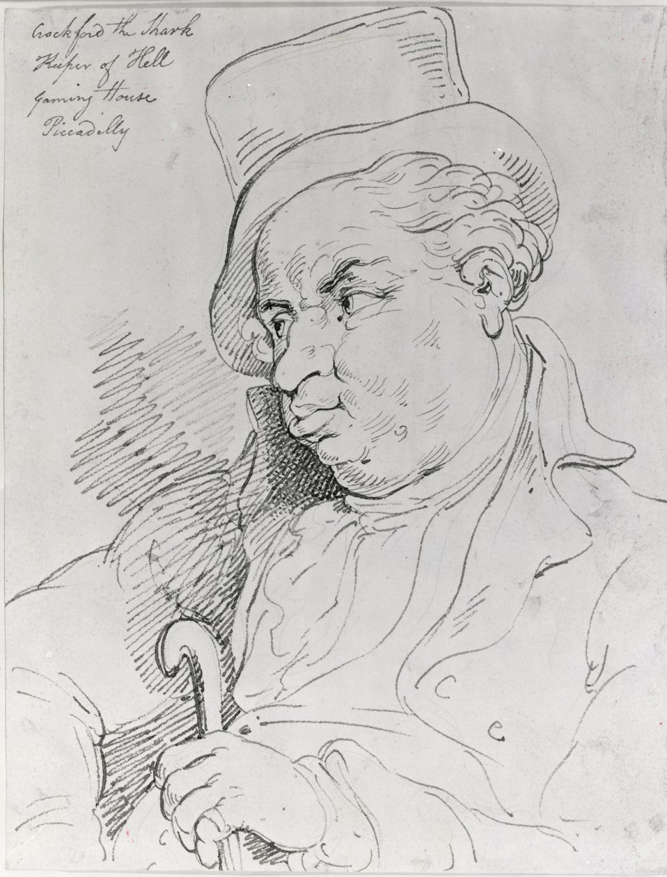 William Crockford von Thomas Rowlandson