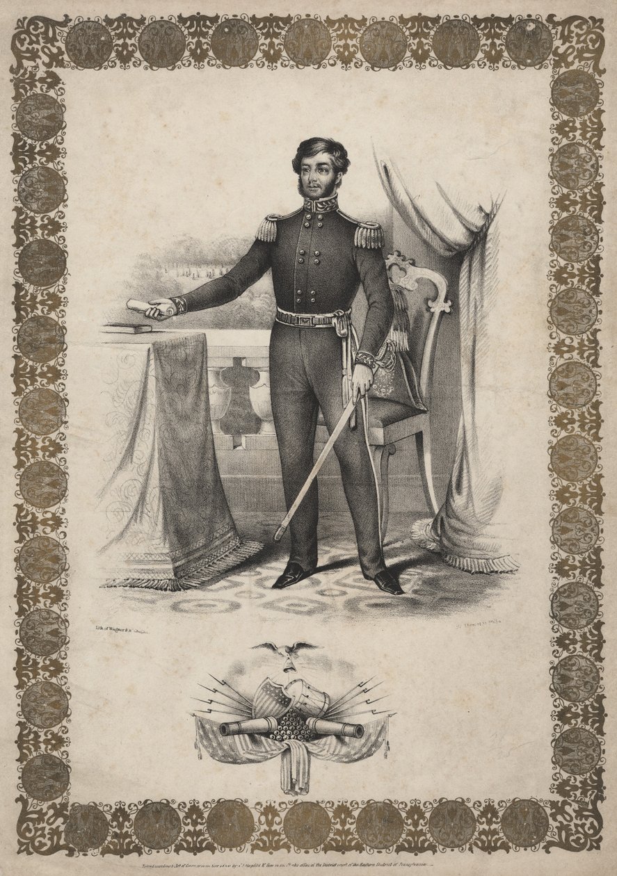 General George Cadwalader, 1846 von Thomas S. Wagner
