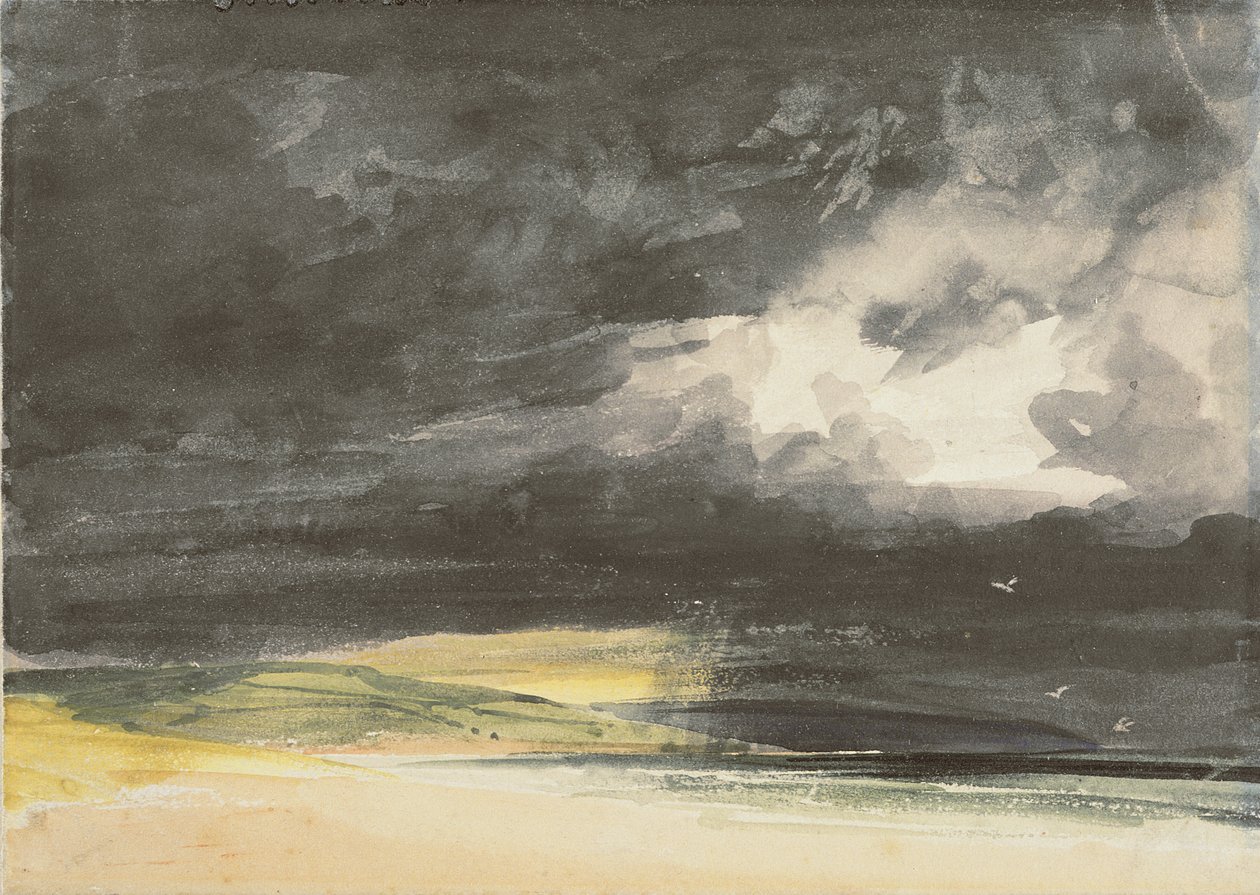 Ein Sturm an der Küste von Thomas Shotter Boys